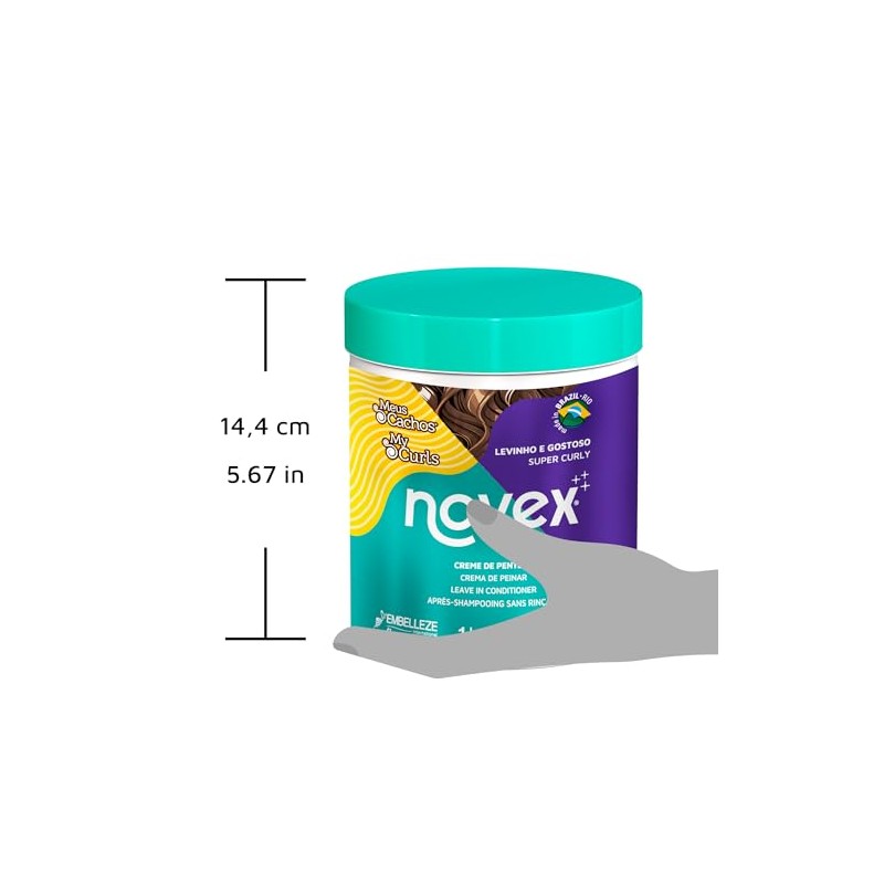 Novex Haircare My Curls Super Curly Leave in Conditioner, 35