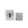 Aufputz Kreuzschalter Feuchtraum IP54, Modell Pacific, grau
