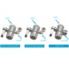IEUYO Brass Faucet Diverter Valve with Aerator for Hand Held