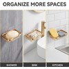 Soap Holder Dish, Bar Suction Cup Soap Tray Wall Mounted,