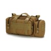 (Black) Outdoor Military Tactical Waist Bag Camping Shoulder Chest Bag