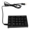 Mechanical Numeric Keypad Wired 21 Keys Blue Switch Color LED