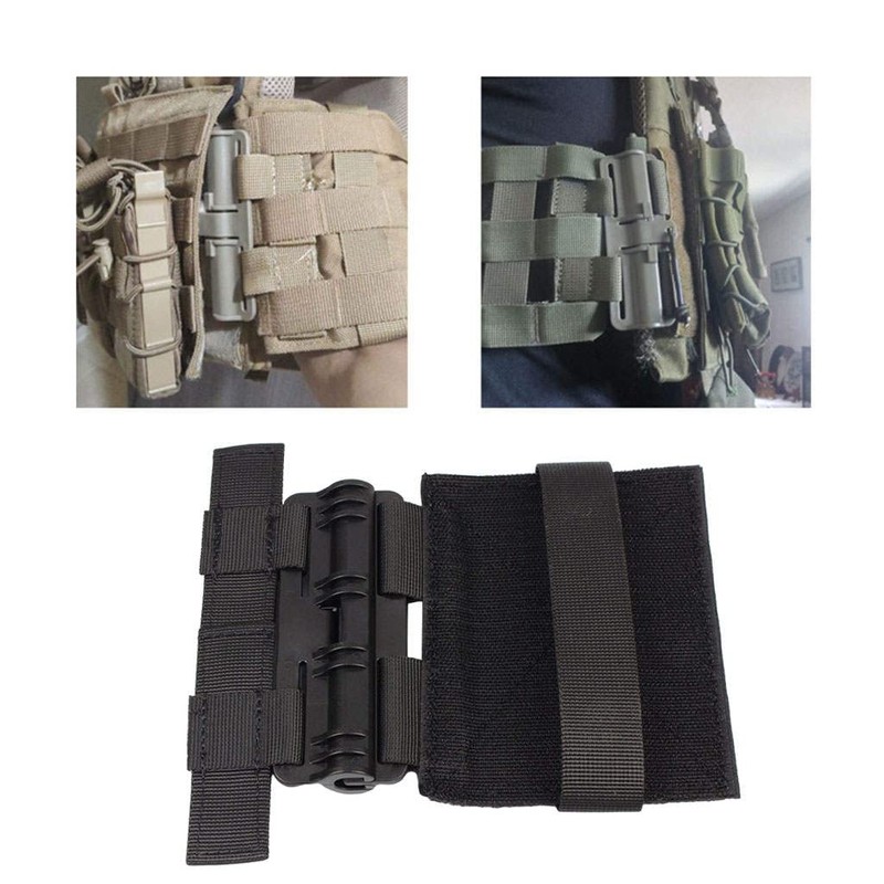 Hellery Buckle Set Tube Cummerbund Adapter System Removal High Clip