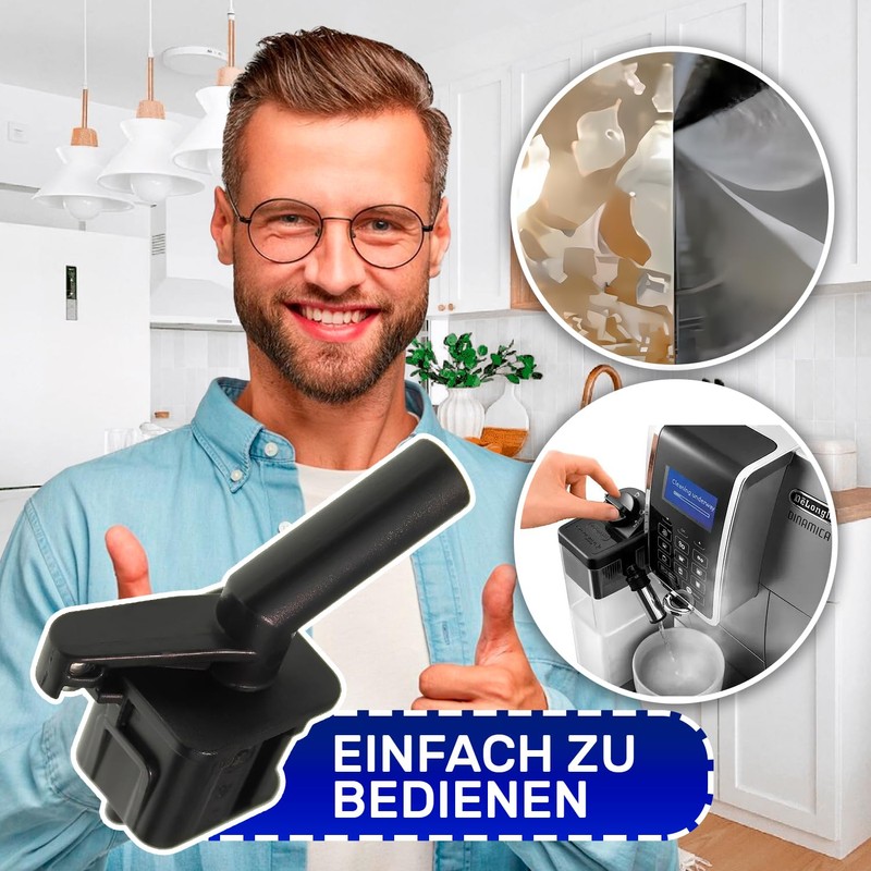 DeLonghi ECAM 610 Hot Water Nozzle for Descaling Coffee Machines