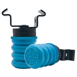 V VELAMEIS TSS-107-40 Trailer Auxiliary Spring Air Helper Springs Left/Right Mount On Trailer Leaf Spring Assemblies for Trail Axle Blue