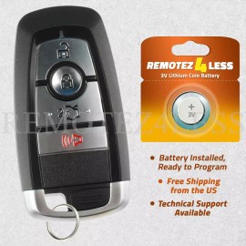 Remotez4less For 2017 2018 2019 2020 Ford Fusion Replacement Remote Smart Key Car Fob 4b