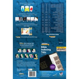 Tabbies Desert Camo Bible Indexing Tabs, Old & New Testaments Plus Catholic Books, 90 Tabs Including 71 Books, 10 Reference, 6 Personal, 3 Write-on (58424)