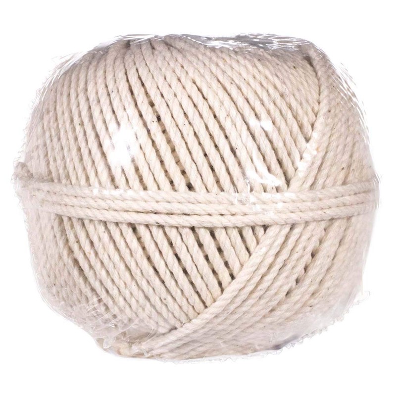 3 Strand Cable Cotton Twine (2 MM x 200 Feet)