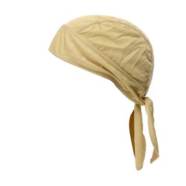 Trifong Pirate Bandana, Quick Drying, Sweat Absorbent, Bandana Cap, Men's, Breathable Material, Doo Rag, Skull Cap, Heatstroke Protection, Bandana, Anti-UV, Outdoor Activities, UV Protection, Khaki