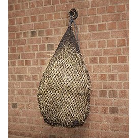 WALDHAUSEN Large Hay Net SlowFeed, Black