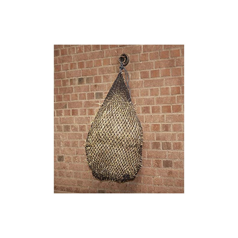WALDHAUSEN Large Hay Net SlowFeed, Black
