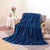 Fleece Brushed Throw Blanket Perfect Sofa Bed, breathable Lightweight Soft