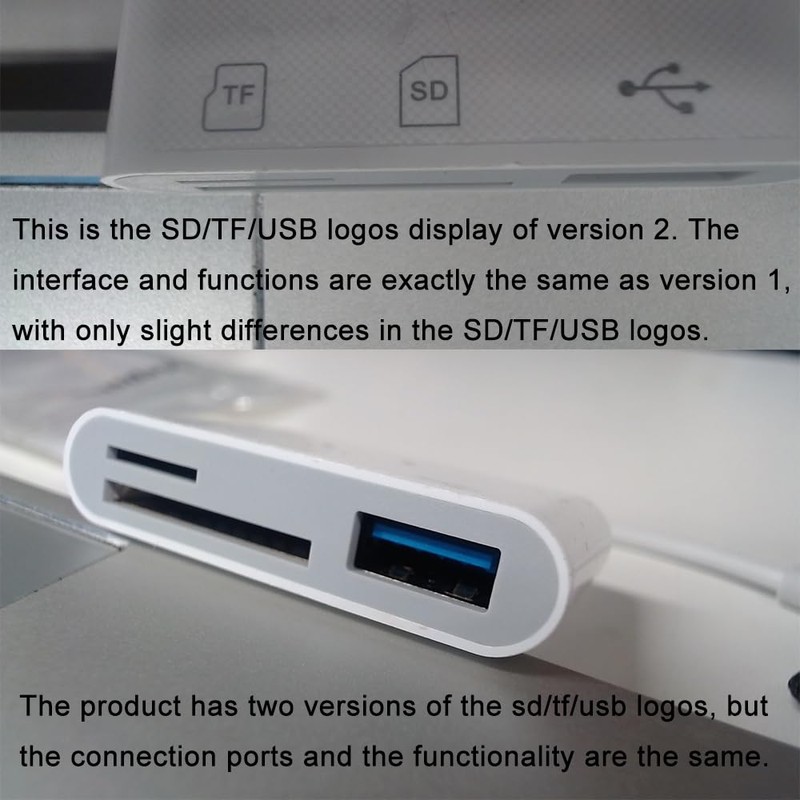 SD Card Reader, USB C Micro SD Card Reader, Memory