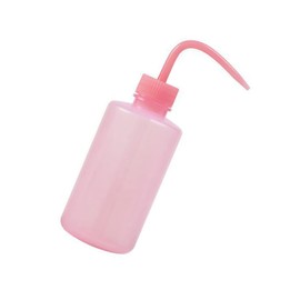 Botella de Lavado de Tatuajes, Exprimidor de Botellas de Agua de Pestañas de Plástico para Artistas de Tatuajes (Rosa)
