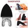 156 Multitool Sanding Plate for Delta Sanders, 3 Finger Sanding