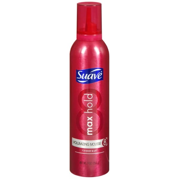 SUAVE MOUSSE MAX HOLD VOLUMIZING 9OZ