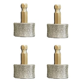 Bamyli 4 Stück Schleifkopf Für Hund Nagelbohrer Ersatzräder Ersatzköpfe für Krallenschleifer, Köpfe Bits zum Trimmen von Haustier-Nagelschleiferkopf