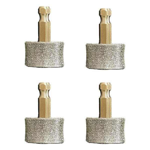 Bamyli 4 Stück Schleifkopf Für Hund Nagelbohrer Ersatzräder Ersatzköpfe für