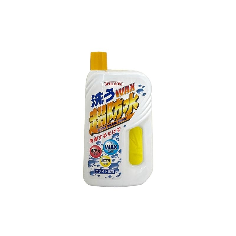 WILLSON 03057 Ultra Waterproof Washing Wax for White Cars, 23.7