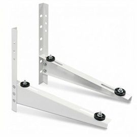 Mini Split Wall Mounting Bracket for 9000-18000 BTU Universal Air Conditioners Heat Pumps, Heavy Duty Support Bracket for Ductless, HVAC, Compressor, Holds Up to 330lbs