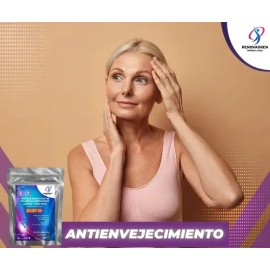 Péptidos de Colágeno Hidrolizado Mujer 50+ 420g Renovagren Sin sabor Fórmula Alemana