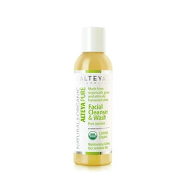 Alteya Organic Facial Cleanser and Wash Lotion 150 ml - Pure Jasmine - USDA Organic Certified Biodegradable Pure Natural Vegan - Facial Cleanser