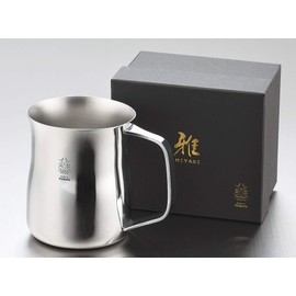 Tamahashi MY-01 Tumbler, Silver, 12.8 fl oz (380 cc), Miyabi, Hand Included