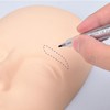 Rotulador de cejas resistente agua, marcador de posicionamiento de maquillaje