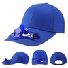 Solar Fan Hat, blue