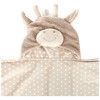 Stephan Baby Terry Plush Hooded Bath Towel, Giraffe, 0-24 Months