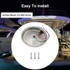 Vcanuplms Marine Boat Dome Lights, 5.5 Inch Dual Color LED
