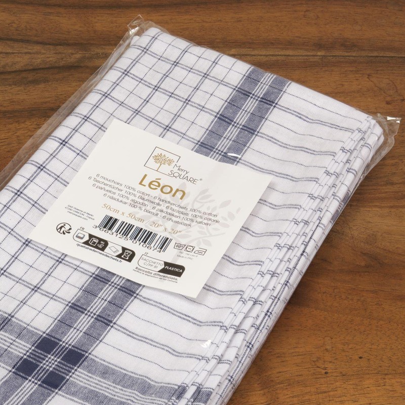 Merrysquare - Large Format Handkerchiefs - Leon Model - 50