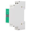 DIN Rail Voltmeter, DC 11V-310V DC Voltage Meter, Digital Display,