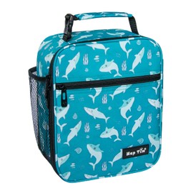 Hap Tim Lunch Box, Insulated Lunch Bag, Reusable Lunchbox Cooler Bag Shark (18654-SK)