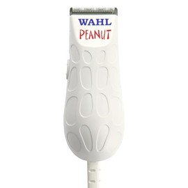 Wahl Professional Recortadora Peanut Blanco para Pelo y Barba, Motor Rotativo, Modelo 8655