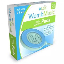 Wusic Womb Music Belly Speaker Pads (REPLACEMENT Pads Pack)