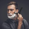 100 BLADES + Facón Professional Classic Straight Edge Barber Razor