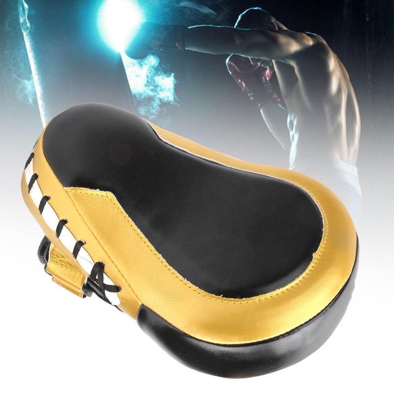 Boxing Curved Training Hand Pads Adult Muay Thai Punching Kicking