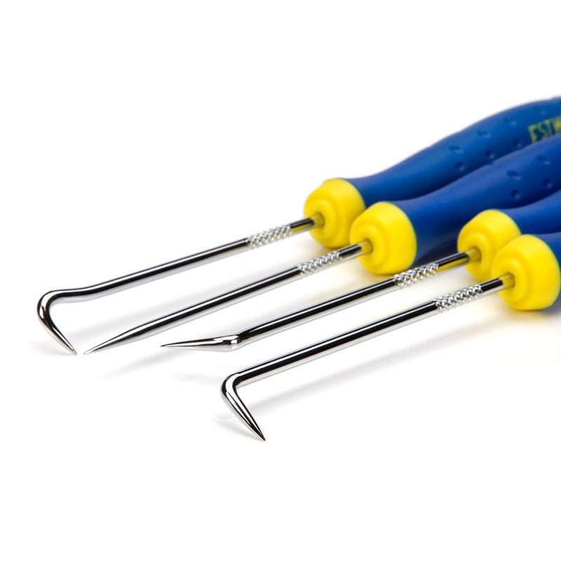 Estwing 4pc Mini Pick & Hook Set for Hose, Clip,