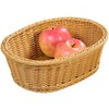 Kesper Fruit/Bread Basket, Plastic, Brown, 29.5x23x9.5cm