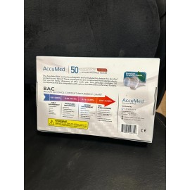 Unbranded Universal Mouthpieces -BACtrack, AccuMed, AlcoHAWK ABI- Pro, AlcoScan- 50 PACK