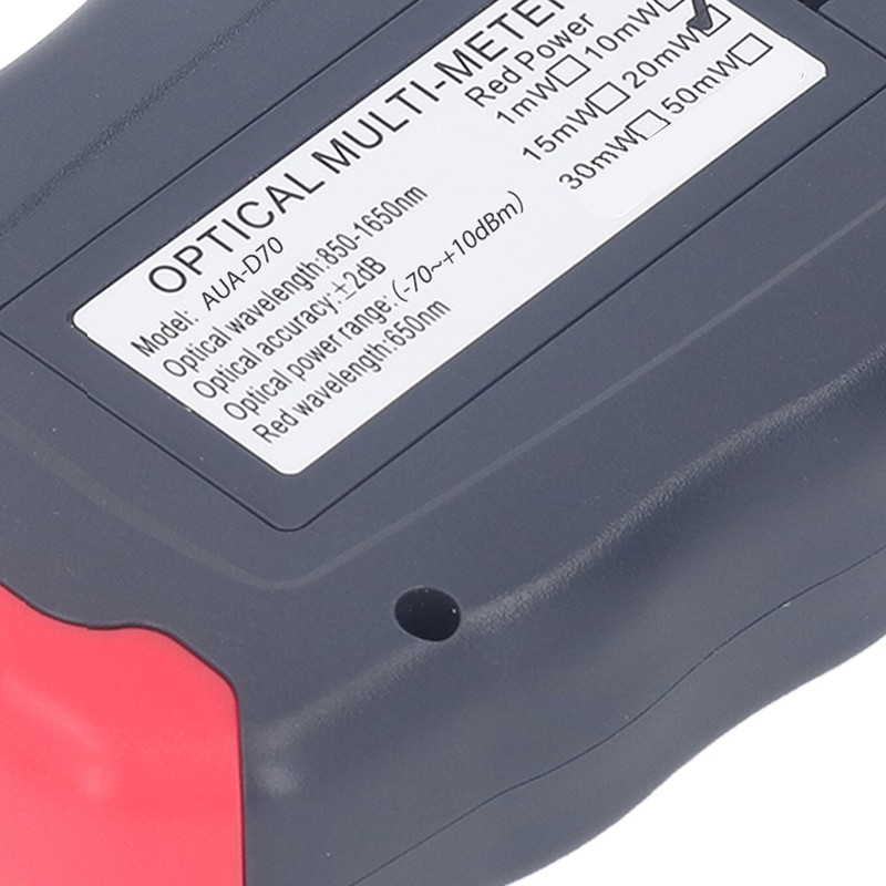 20KM Fiber Optic Power Meter Red Light VFL Visual Fault