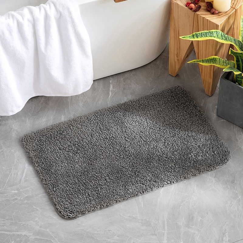 Miulee Decorative Rugs Absorbent Soft Mat