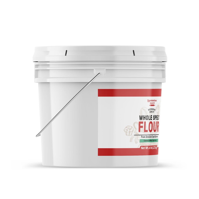 Unpretentious Whole Spelt Flour, Light & Airy Flour, From Dehulled