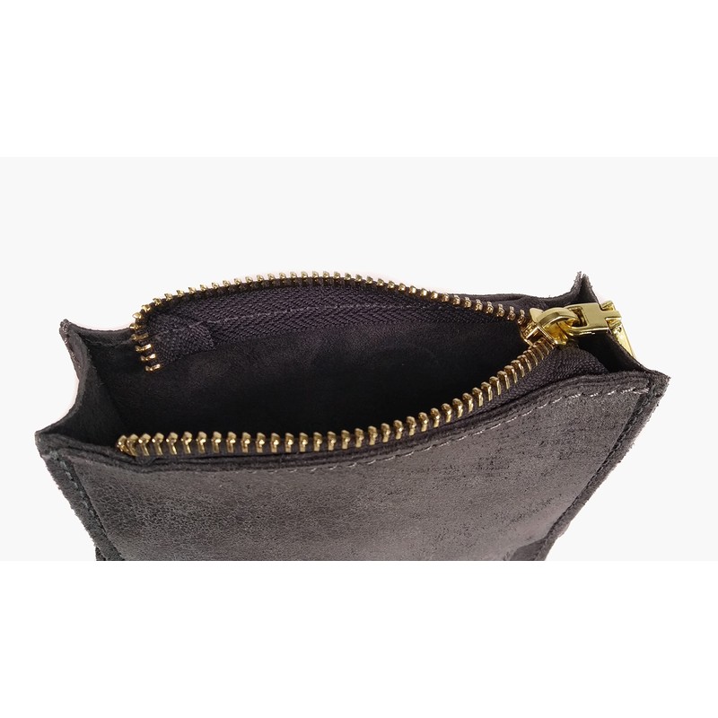 Duna Leather Shoulder Bag (Grey)