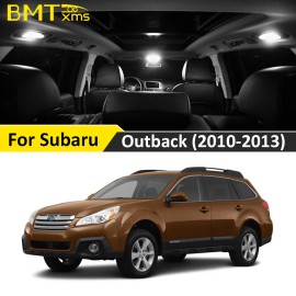 BMTxms 14x White Car Interior LED Light Bulb Package Kit for 2010-2013 Subaru Outback