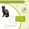 Duuclume Cat Harness and Leash Set,Adjustable Escape-Proof for Walking Cats,Breathable