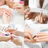 Pack of 6 Nail Files for Gel Nails, Nail File