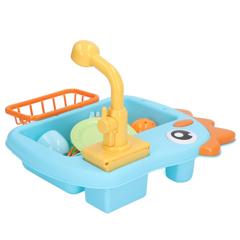 Dinosaur Electronic Dishwasher Toys 2 in 1 Kitchen Sink Toys