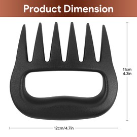 Pack of 2 Pulled Pork Claws Rub Spice, Kitchen and BBQ Accessories, Barbecue Gadgets Kitchen Party Festival, Gifts for Dad, Gadgets for Men